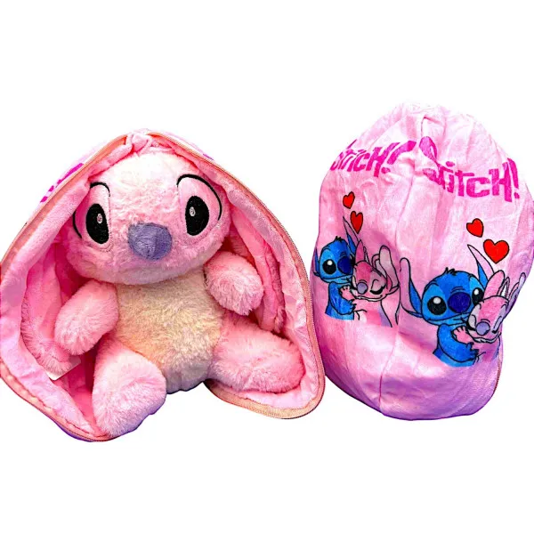Λούτρινο Stitch 2 σε 1 Disney 25 εκ. 1440-PP5 Ροζ