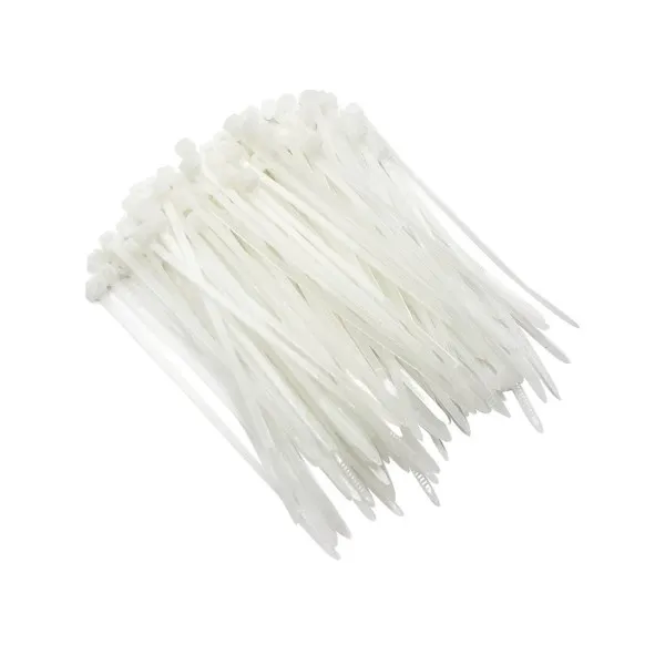 Δεματικά καλωδίων 15x0,4cm 50τμχ MA-J-1031 λευκό χρώμα