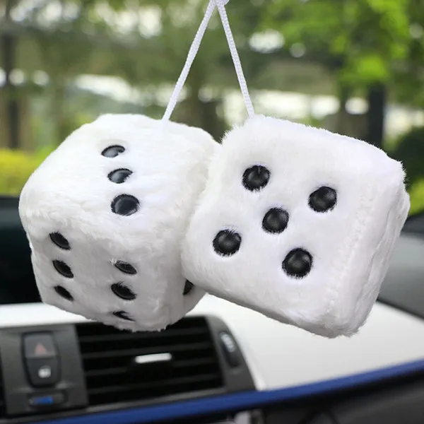 Κρεμαστά Αρωματικά Ζάρια με Άρωμα Πράσινο Μήλο Λευκά