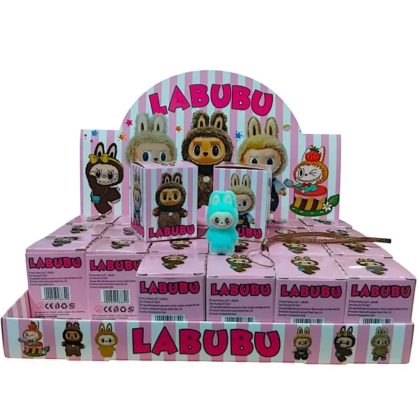 Μίνι φιγούρες  Lazy Labubu σε κουτί LABUBU Surprise ΝΤ-6601