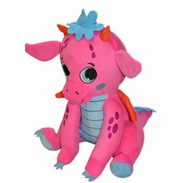 Mohicans Δράκος Λούτρινο 100cm 1440-10680-2 Ροζ