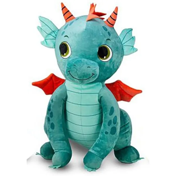 Mohicans Δράκος Λούτρινο 50cm 1440-10680-3 Πράσινο