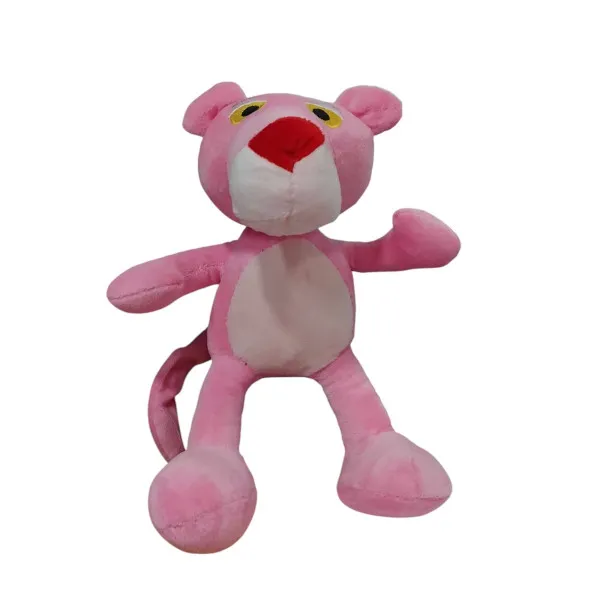 Mohicans Λούτρινο Ρόζ Πάνθηρας 20cm 1440-1410-1 Ροζ