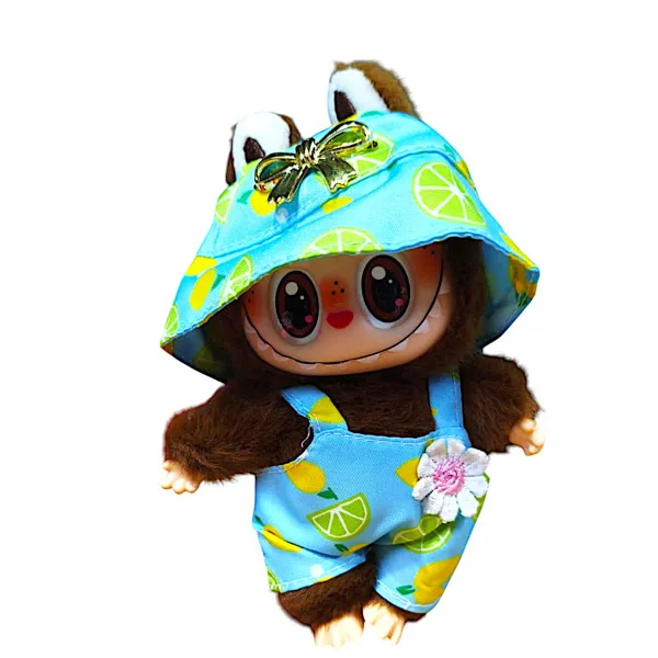 Monsters Lovely Λούτρινο Labubu Πλαστικό Πρόσωπο 1440-66996-4