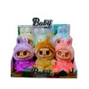 Monsters Lovely Λούτρινο Labubu Πλαστικό Πρόσωπο Με Ήχο Have A Seat Vinyl Plush 24cm 1440-920250 Κίτρινο