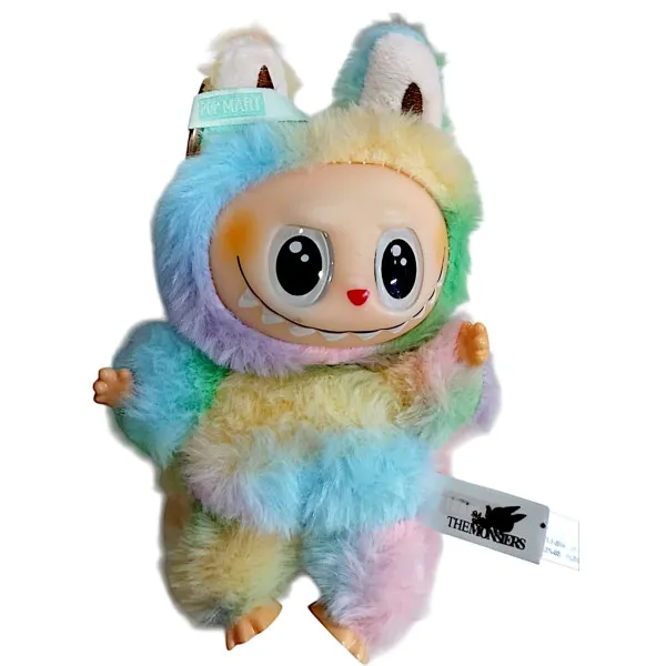 Monsters Lovely Λούτρινο Labubu Πλαστικό Πρόσωπο Sezon 4 1440-77442