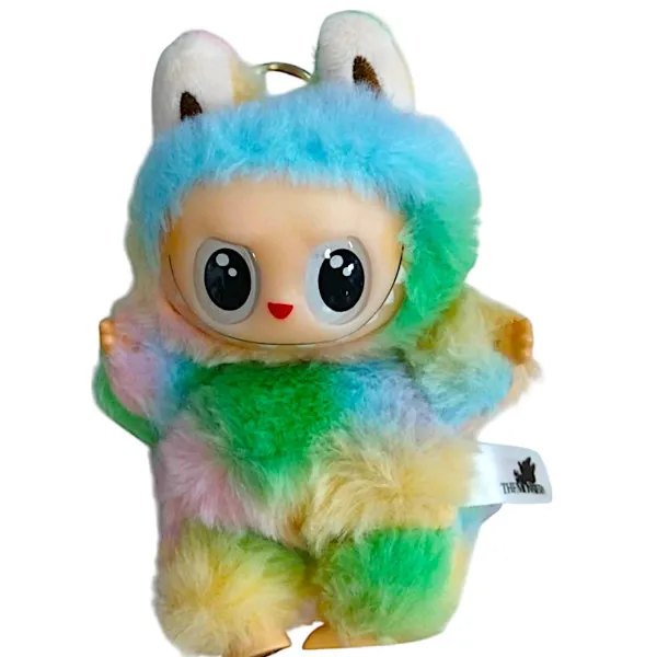 Monsters Lovely Λούτρινο Labubu Πλαστικό Πρόσωπο Sezon 4 1440-77443