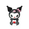 Μπρελόκ Kuromi Με Αλλαγή Προσώπων 9,5cm Μαύρο MANZ-04-01