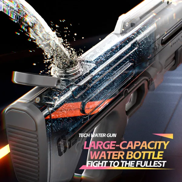 Νεροπίστολο Παιδικό παιχνίδι με διπλή κεφαλή σκοποβολής, αυτόματη αναρρόφηση νερού, δεξαμενή νερού μεγάλης χωρητικότητας για ισχυρές βολές μεγάλων αποστάσεων KB1510 Κόκκινο