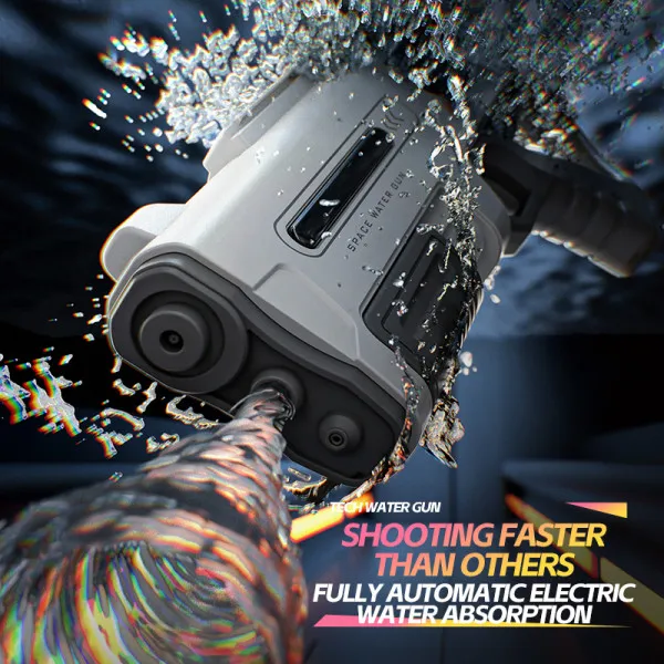 Νεροπίστολο Παιδικό παιχνίδι με διπλή κεφαλή σκοποβολής, αυτόματη αναρρόφηση νερού, δεξαμενή νερού μεγάλης χωρητικότητας για ισχυρές βολές μεγάλων αποστάσεων KB1510 Μπλε
