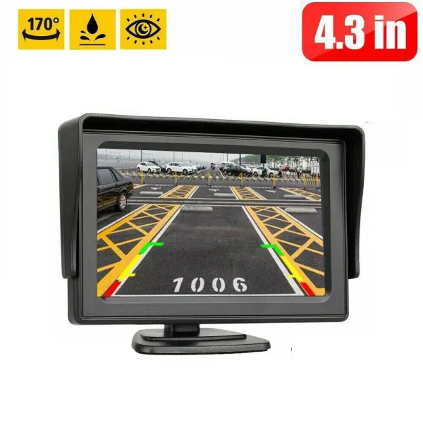 Οθόνη 4.3" TFT 12V-24V για Ταμπλό Αυτοκινήτου-Φορτηγού Universal