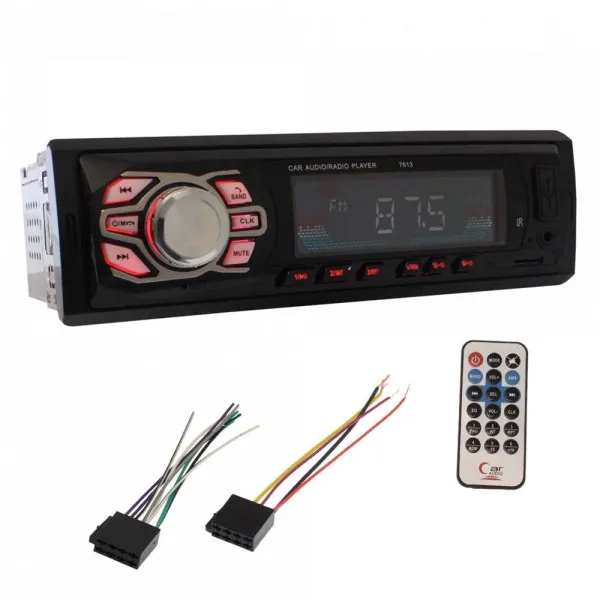 Ηχοσύστημα αυτοκινήτου 1 DIN Bluetooth με οθόνη SD - USB - AUX και τηλεχειριστήριο CDX-7613BT
