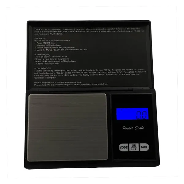 Ηλεκτρονική Ζυγαριά Ακριβείας 0.1gr - 200gr Τσέπης