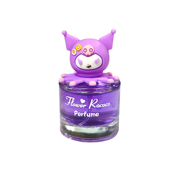 Παιδικό Άρωμα Kuromi – Άρωμα Flower Rococo Purple, Χαριτωμένο Μπουκάλι Kawaii PF4016