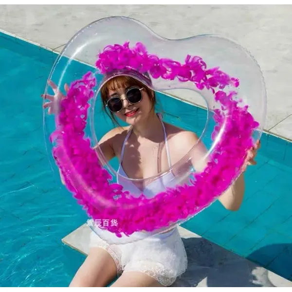 Παιδικό Σωσίβιο Κουλούρα σε σχήμα Καρδιά με Διάμετρο 70εκ. για 3+ Ετών 1446-28