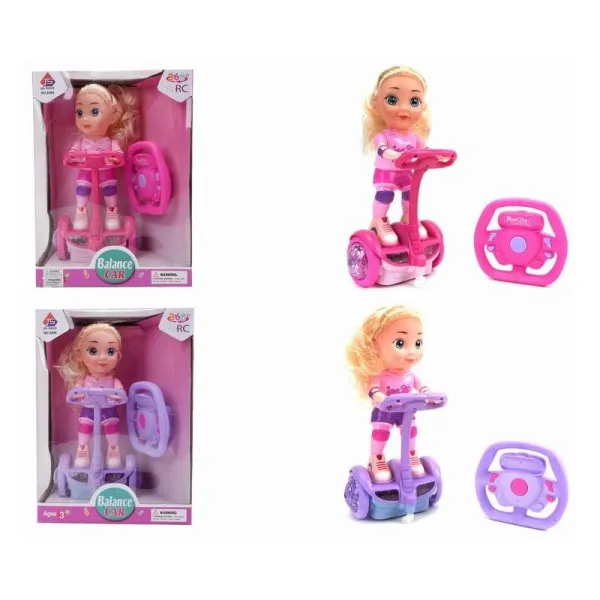 Παιχνίδι Κούκλα Skater με Ήχο & Φώτα 9509C μωβ