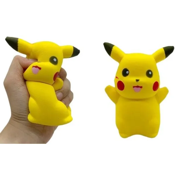 Παιχνίδι Pocket Monster Picachu Squishy Kawaii Αντιστρές 10cm NAB25275-3