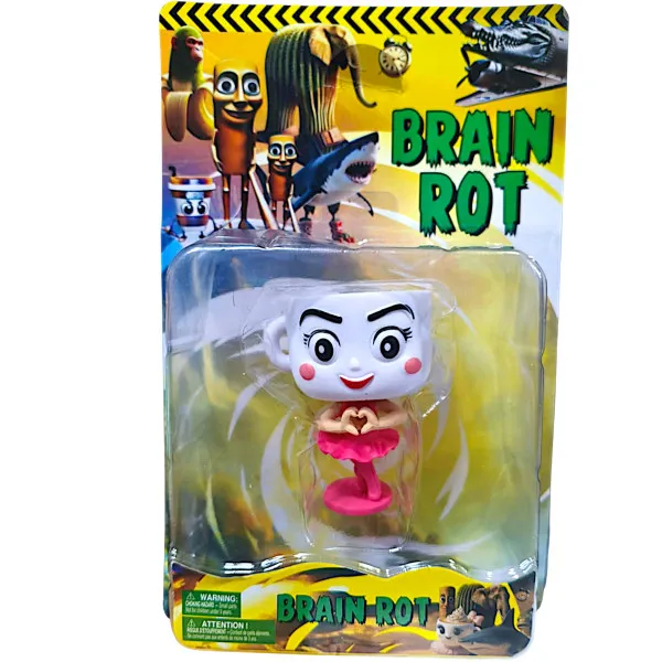 Παιχνίδι Συλλογή Μπαλαρίνα Cappuccino Φιγούρα  Μεταλλαγμένα Italian Brain Rot 8cm 0541-6