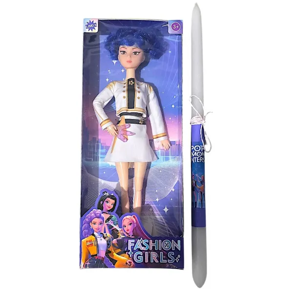 Πασχαλινή Λαμπάδα Κούκλα Φιγούρα K-pop Demon Hunters Zoey 40cm L26-51383-3