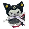 Πασχαλινή λαμπάδα Mohicans Λούτρινο Sanrio Kuromi Hello Kitty 28cm L142 Μαύρο