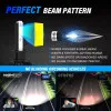 Nighteye LED Headlights A315-S2-H1 72V Pair 6500K Cool White 9000LM / LED Headlights IP68 Waterproof High Low Beam - H1