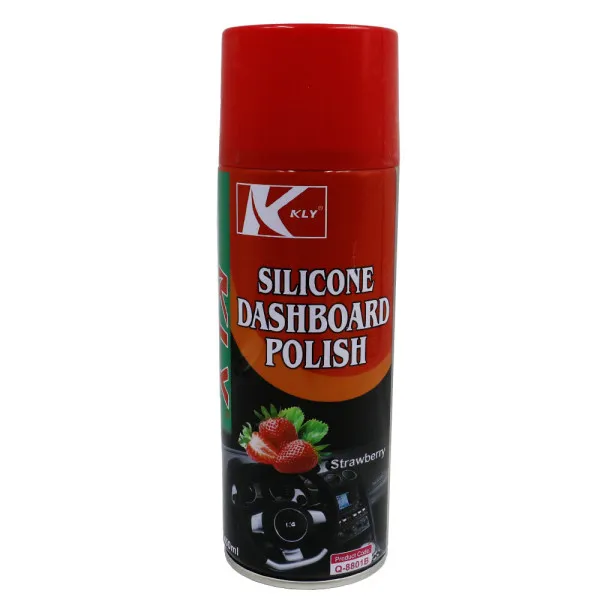 Σπρέι Γυαλίσματος - Προστασίας για Εσωτερικά Πλαστικά - Ταμπλό με Άρωμα Φράουλα 220ml KLY Q-8801B-220