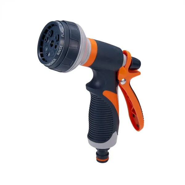 Πιστόλι Ποτίσματος - Νερού για Λάστιχο Κήπου 1/2" 8 Επιλογών