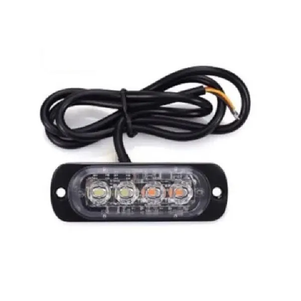 Πλαϊνά φώτα αυτοκινήτου Εξωτερικά 4 LED 2 πορτοκαλί 2 κίτρινα QYQP-0088