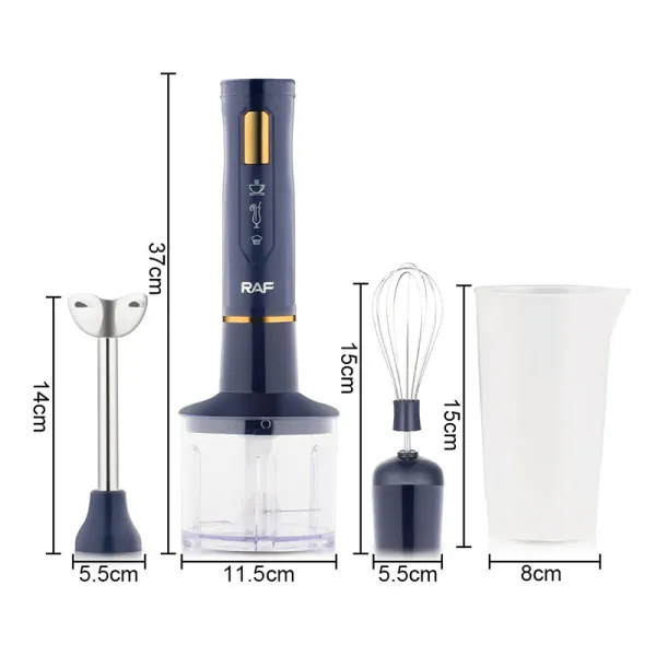 RAF Ηλεκτρικό Πολυλειτουργικό μπλέντερ 4 σε 1, R.372