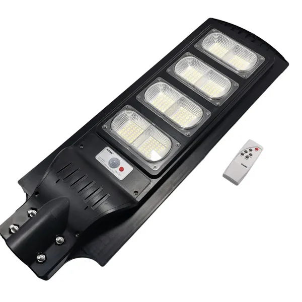 Led Αδιάβροχο Ηλιακό Επιτοίχιο Φωτιστικό 200W 25600LM με Αισθητήρα Κίνησης, Φωτοκύτταρο και Τηλεχειριστήριο Rixme RZ-0085A-200W