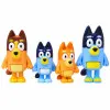 Σετ 4 Φιγούρες Οικογένεια Bluey  Puppy Happy Family 3+ 2024-12