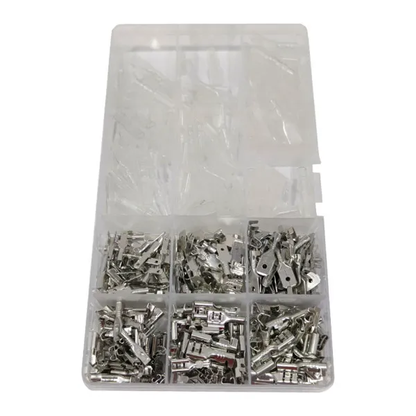 Σετ Συρταρωτοί  Ακροδέκτες με Μόνωση σε 9 Διαφορετικά Μεγέθη 360τμχ