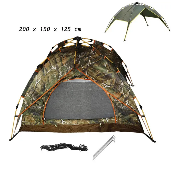 Σκηνή Igloo 3 Ατόμων Καλοκαιρινή 200 x 150 x 125 cm Αυτόματη Παραλλαγή Πράσινη SJ-0001