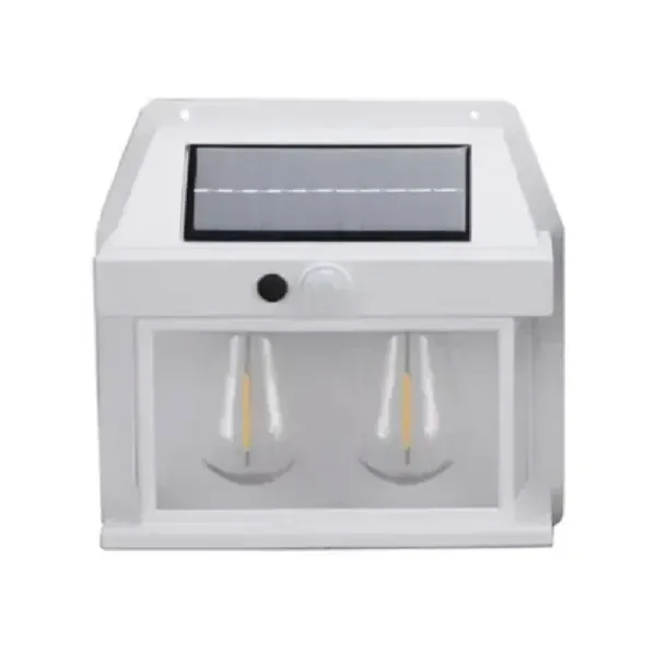 Ηλιακό φωτιστικό LED με 2 λάμπες SN23521-83A Λευκό χρώμα