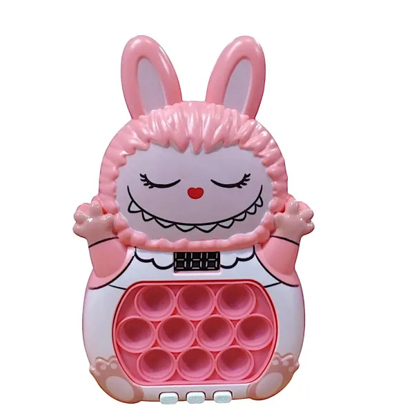 Speed Push Labubu Παιχνίδι Pop It Ηλεκτρονικό Αντιστρές Παιχνίδι 999-2K-2 Ροζ