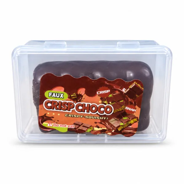 Squishy Αντιστρές Σοκολάτα Ντουμπάι CrispChoco 3+ με Μαλακή Πράσινη Γέμιση 3558-69
