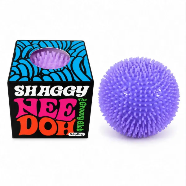 Squishy NEE DOH Shaggy 50712-1 Purple