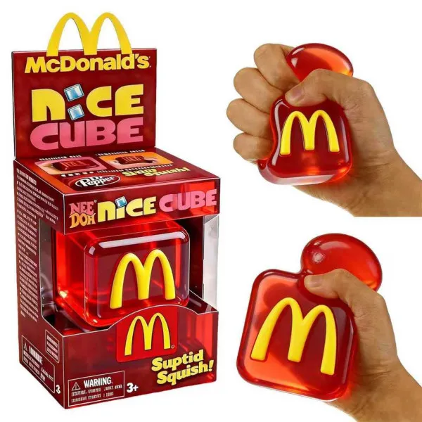 Squishy Nice Cube McDonald's FQ6939-2 Red