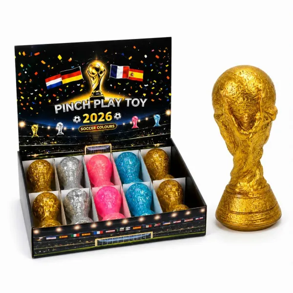 Squishy "Pinch Play Toy 2026" 35632-1 Χρυσό