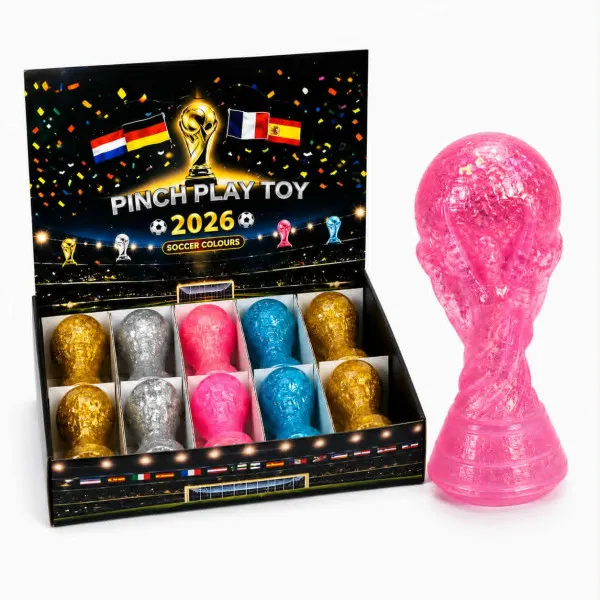 Squishy "Pinch Play Toy 2026" 35632-2 Ροζ