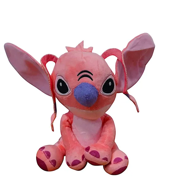 Stitch Λούτρινο 22cm 1440-86445 Ροζ