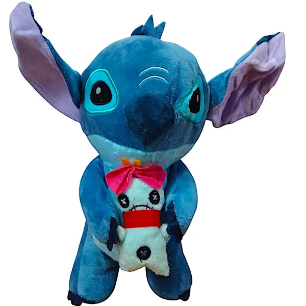 Stitch Λούτρινο 22cm 1440-86446-4 Μπλε