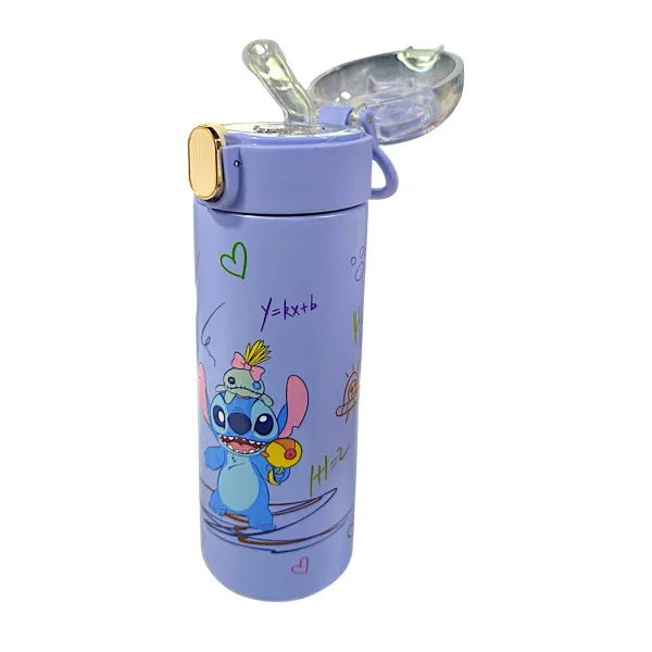 Stitch Θερμός παγούρι Ζεστό Κρύο 18/8 350ml 70089-1 Μπλε