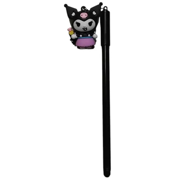 Στυλό 0.38mm Φιγούρα Sanrio Kuromi Hello Kitty GP-133-3 Μαύρο