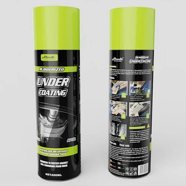 Σπρέυ Πίσσας Rubberized Undercoating 650ml SY-QJYP0224