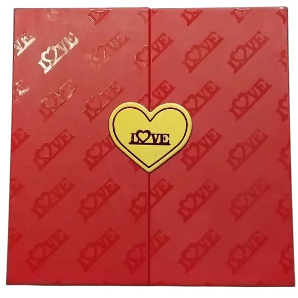 Τεχνητά Κόκκινα Τριαντάφυλλα με Κουτί για Δαχτυλίδι Αγ Βαλεντίνου 84701 Κόκκινο