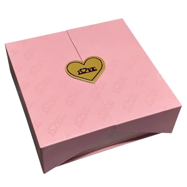 Τεχνητά Ροζ Τριαντάφυλλα με Κουτί για Δαχτυλίδι Αγ Βαλεντίνου 84701 Ροζ