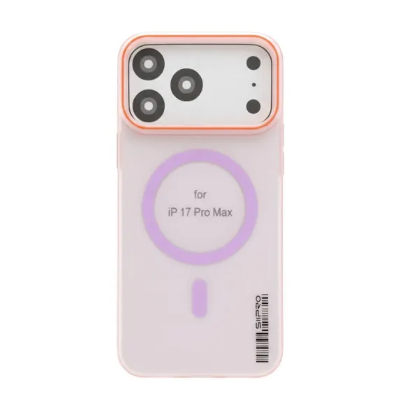 Θήκη SiiPRO για iPhone 17 Pro Max – Υψηλή Προστασία & Minimal Design ART.6046P Ροζ