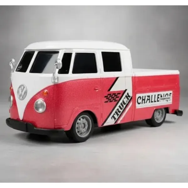 Remote Control Car Classic Van R/C 1:16 with Remote Control 789-209B Red