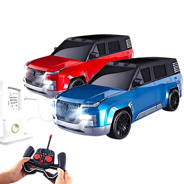 Remote Control Car Range Rover–Style R/C 1:14 Off Road with Remote Control GF-029 Red